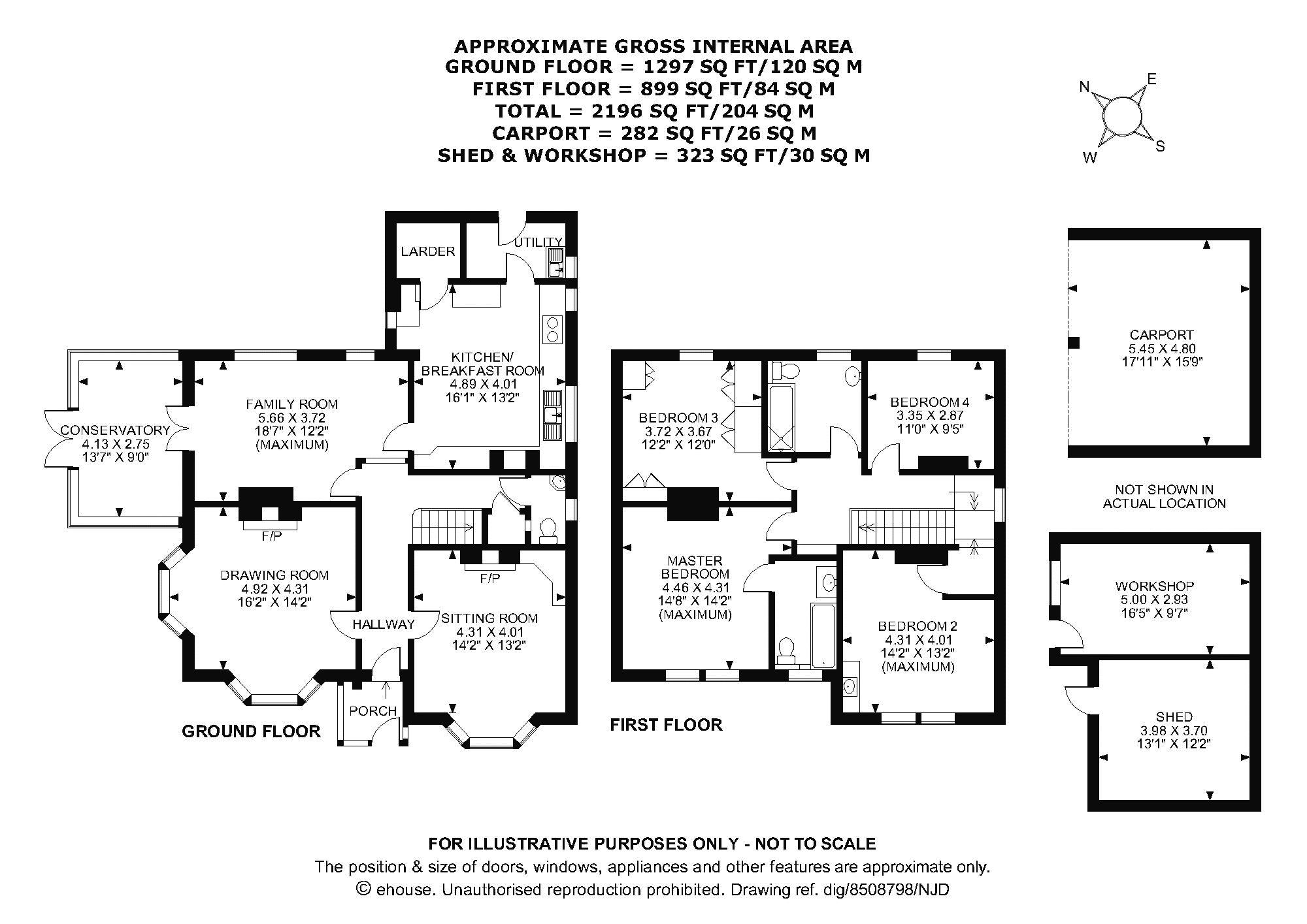 The Knoll House Floorplan